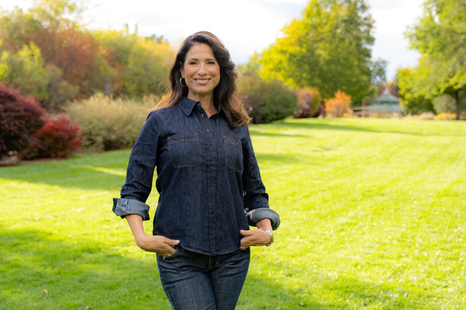 Adriana Guzmán Fralick in a Nevada park